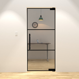 Internal Aluminium Glass Hinged Doors