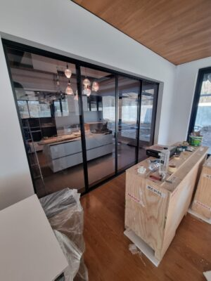 Internal Aluminium Glass sliding Doors