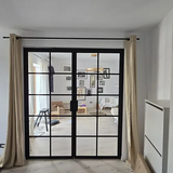 Internal Industrial Design: Hand-crafted Steel & Glass Doors