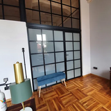Internal Industrial Design: Hand-crafted Steel & Glass Doors