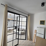 Internal Industrial Design: Hand-crafted Steel & Glass Doors