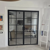 Internal Industrial Design: Hand-crafted Steel & Glass Doors