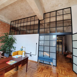 Internal Industrial Design: Hand-crafted Steel & Glass Doors