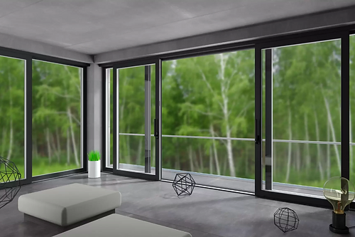 Sliding Triple Glazed Doors